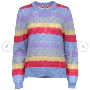 Mohair striped sweater